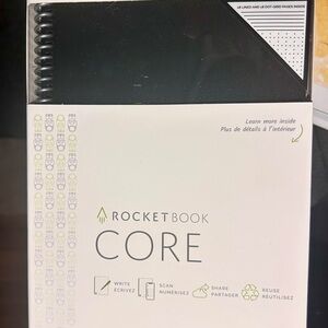 Rocketbook Core Smart Reusable Notebook - Black